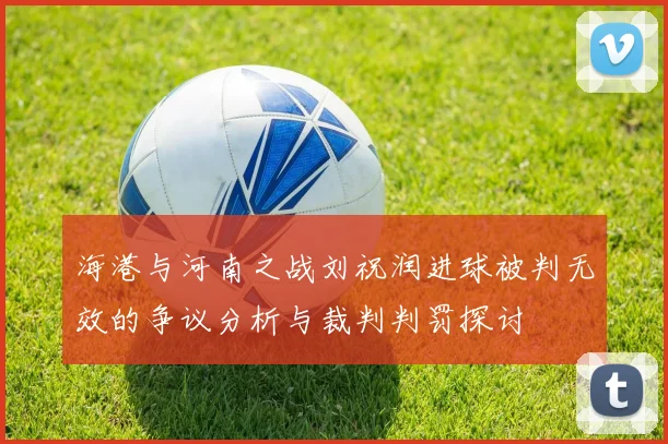海港与河南之战刘祝润进球被判无效的争议分析与裁判判罚探讨